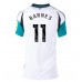 Tanie Strój piłkarski Newcastle United Harvey Barnes #11 Koszulka Wyjazdowej dla damskie 2024-25 Krótkie Rękawy